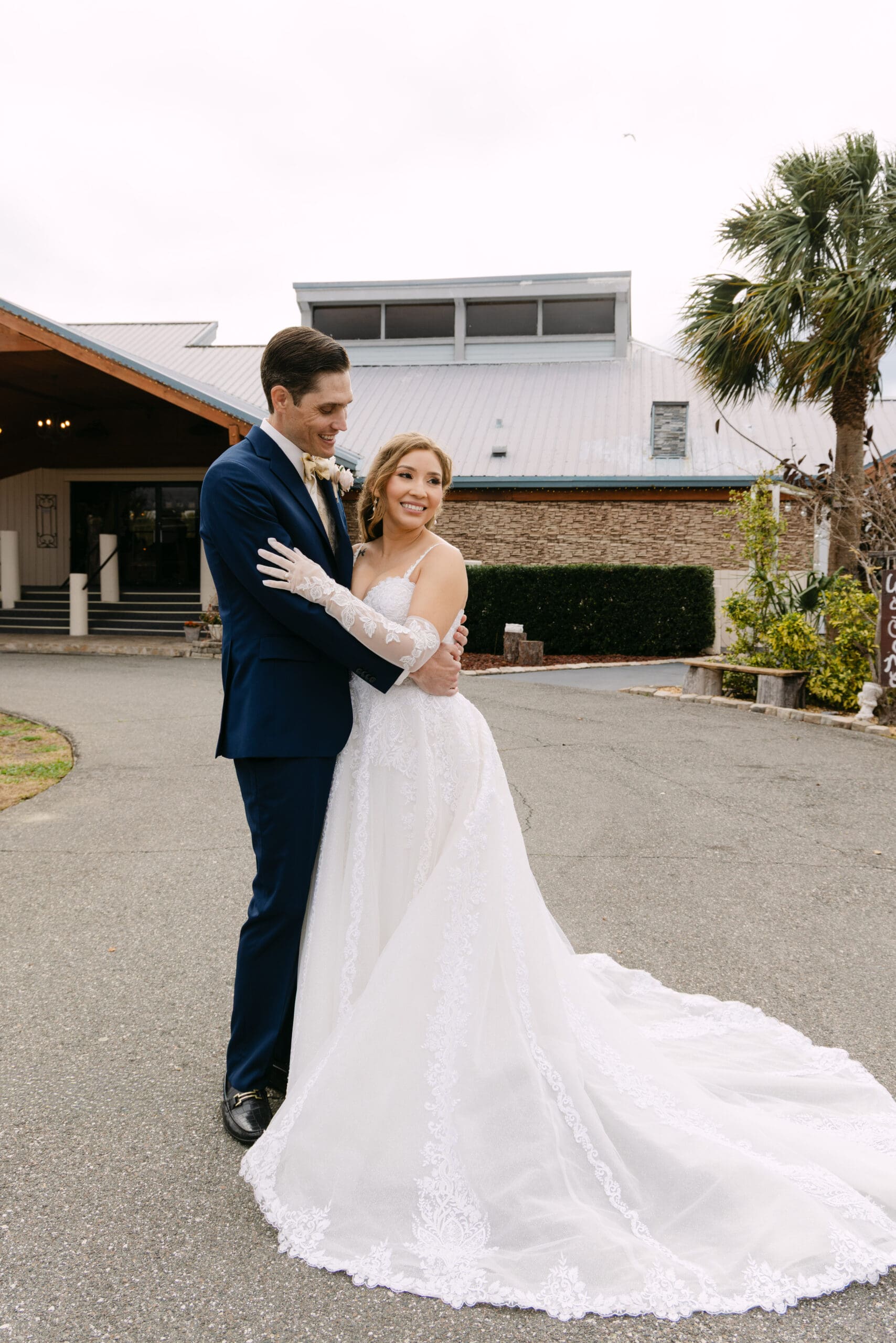 Waterfront Ceremony 520 on the water Sanford Florida Wedding